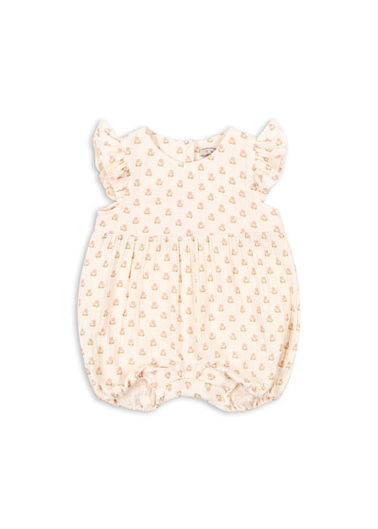 Konges Sløjd Bodystocking Coco Frill Carta Rosa GOTS