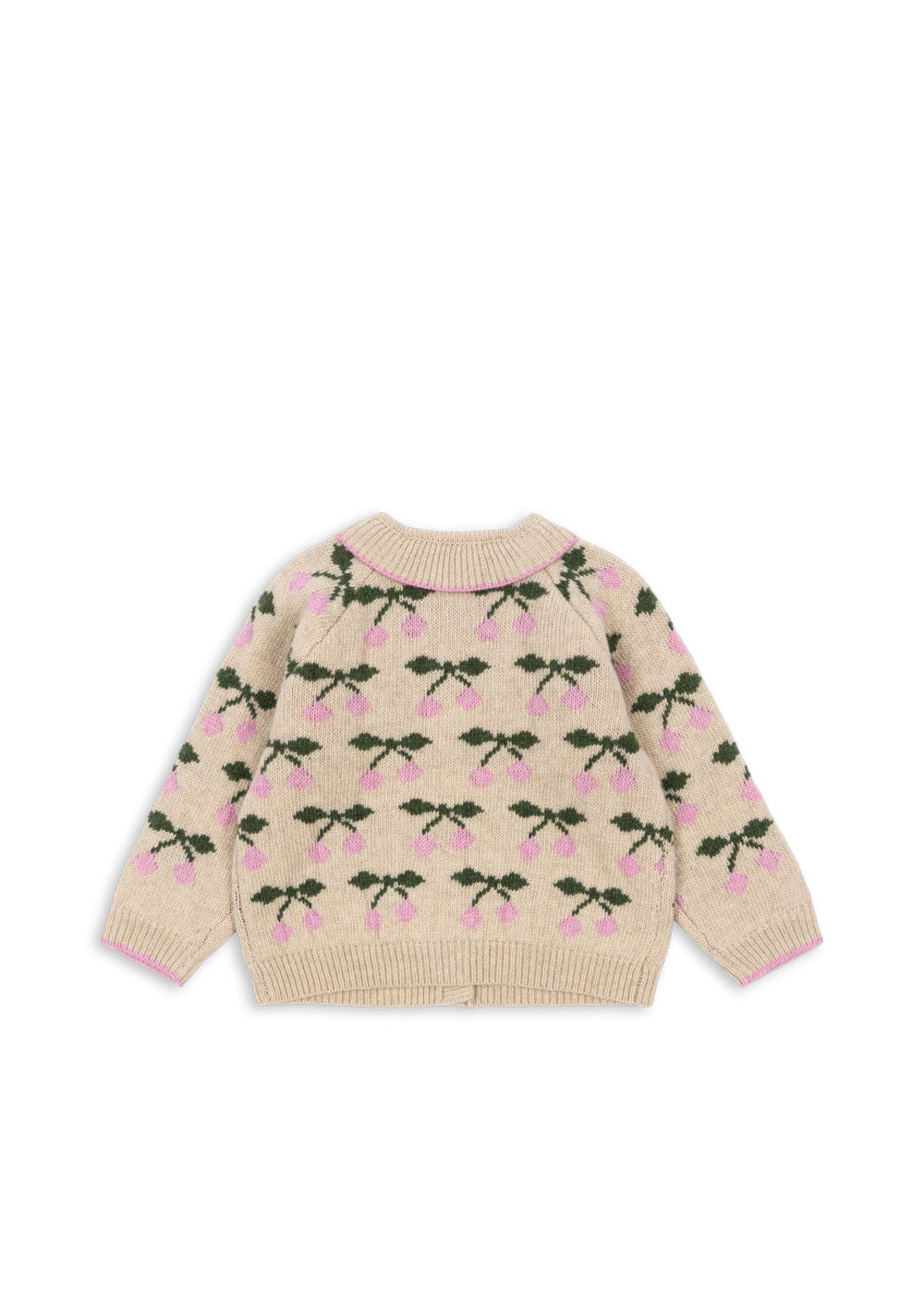Konges Sløjd Cardigan Belou Knit Collar Cherry