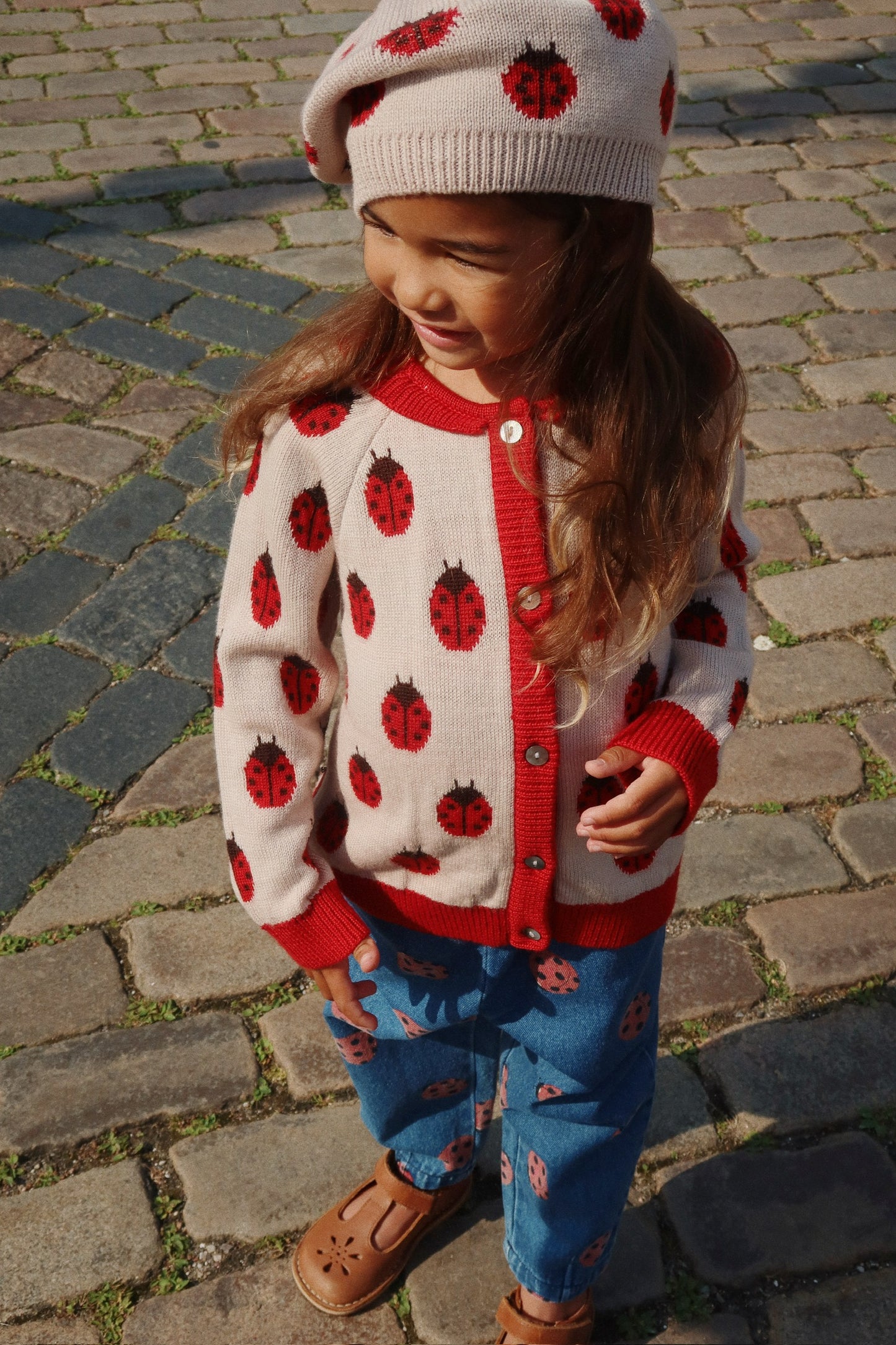 Konges Sløjd Cardigan Belou Knit Ladybug