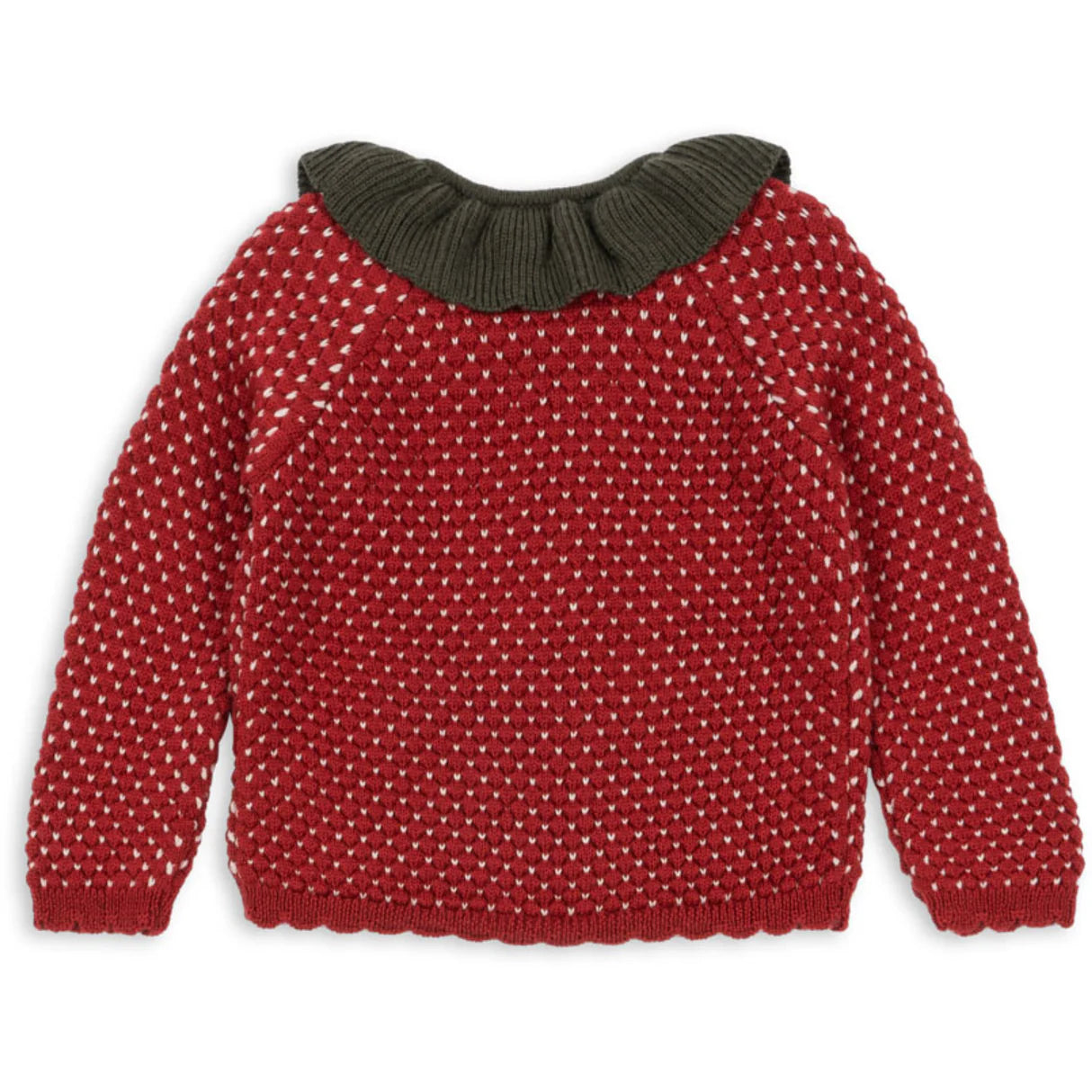 Konges Sløjd Cardigan Strawberry Barbados Cherry