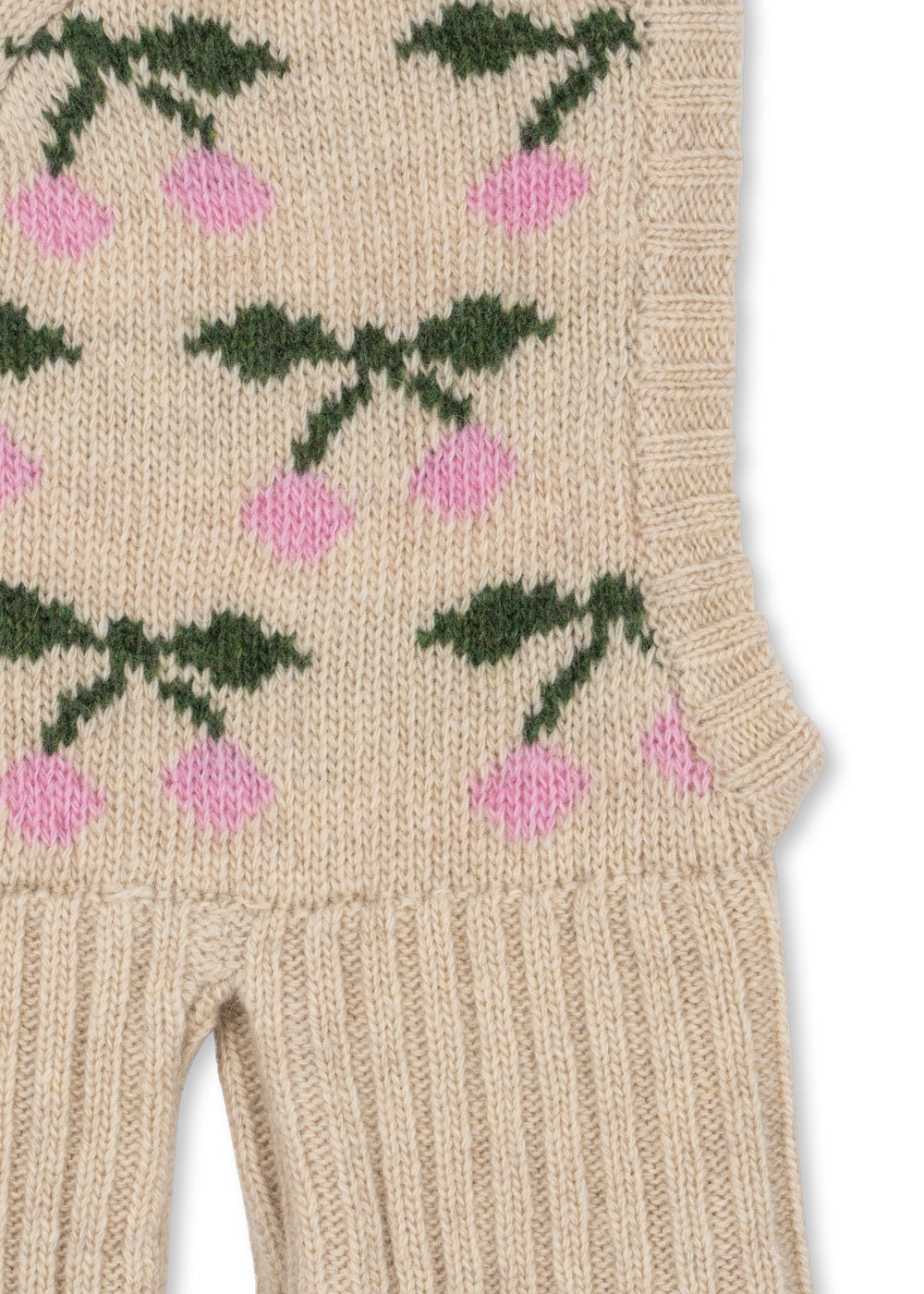 Konges Sløjd Elefanthue Belou Knit Cherry