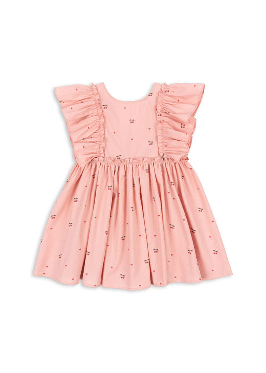 Konges Sløjd Evia Sløjfekjole Cherry Coeur