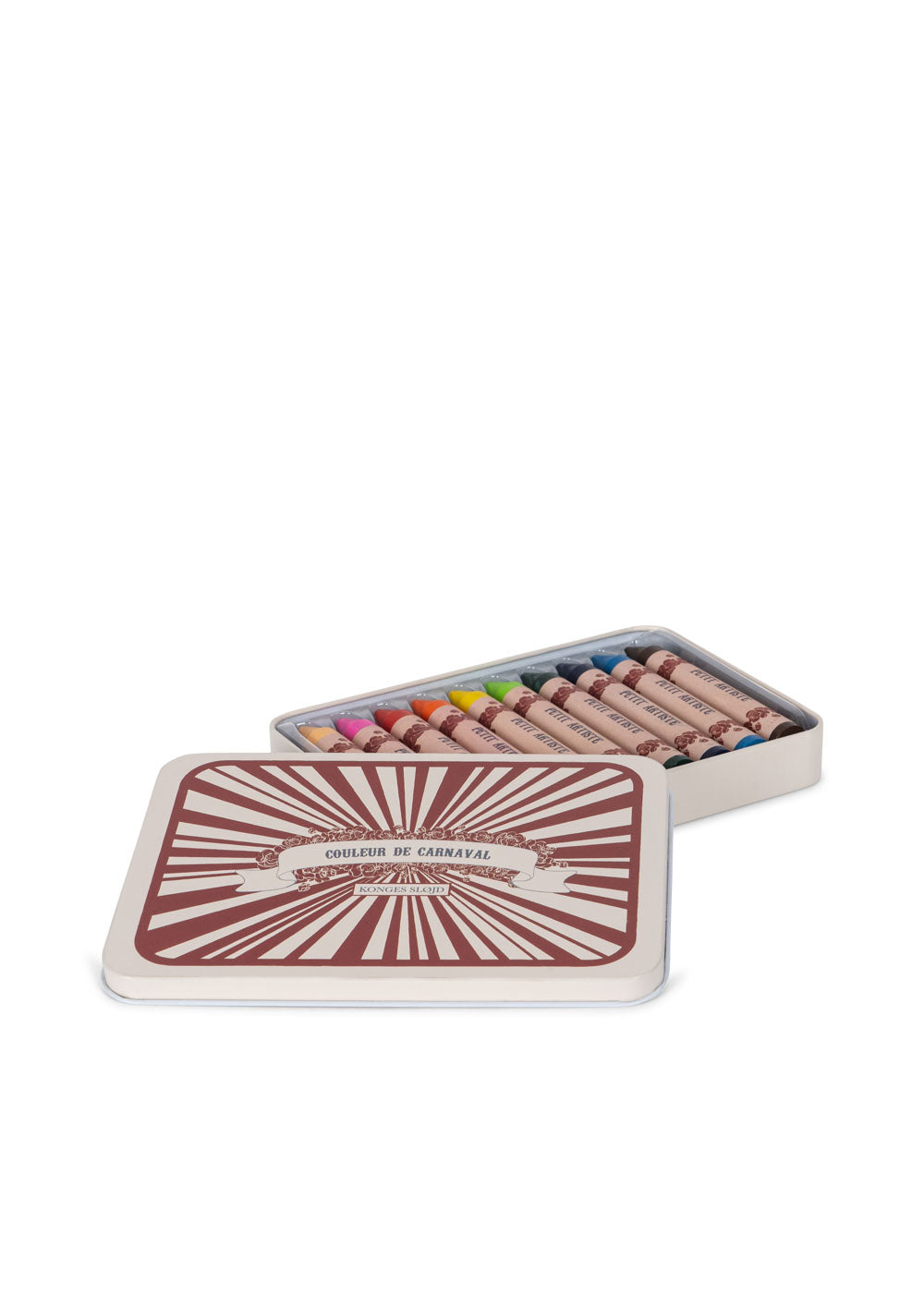 Konges Sløjd Farvekridt Bivoks 10 stk.