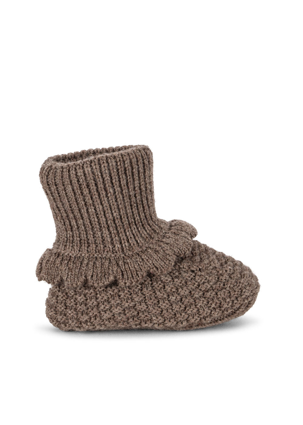 Konges Sløjd Futter Uld Fruity Bunny Brown Melange