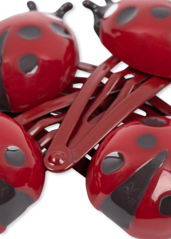 Konges Sløjd Hår Ladybug 4 pack