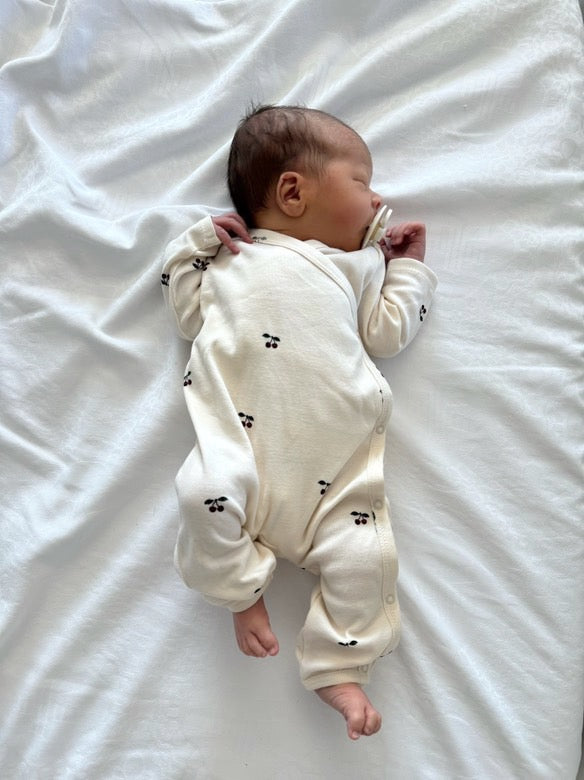 Konges Sløjd Heldragt Cherry Newborn GOTS