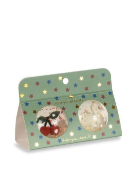 Konges Sløjd Hoppebold 2 Pack Cherry Swan