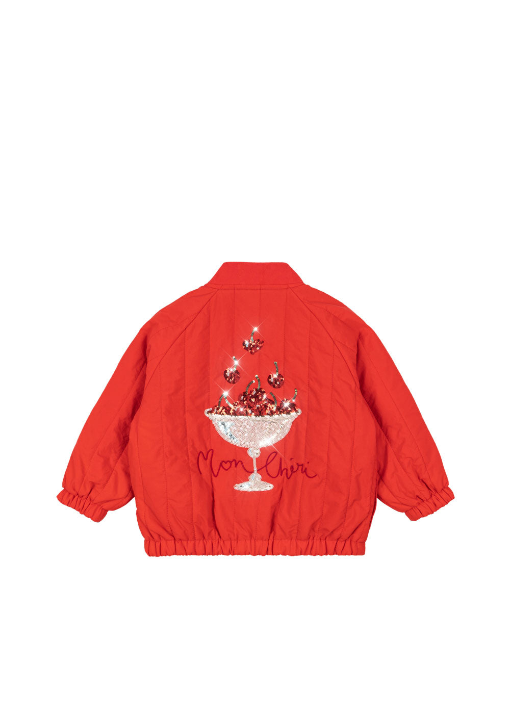 Konges Sløjd Bomber Termojakke Juno Paillet Fiery Red