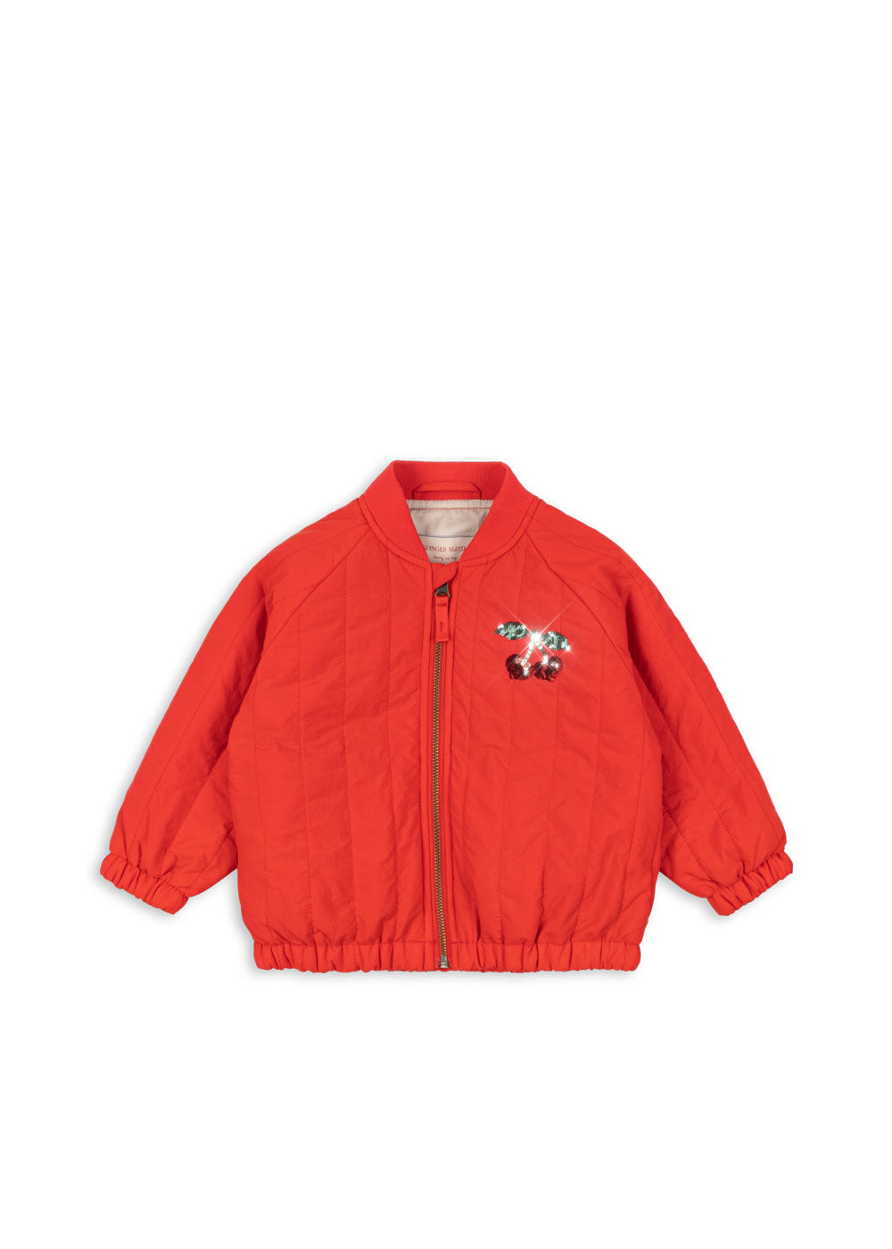 Konges Sløjd Bomber Termojakke Juno Paillet Fiery Red