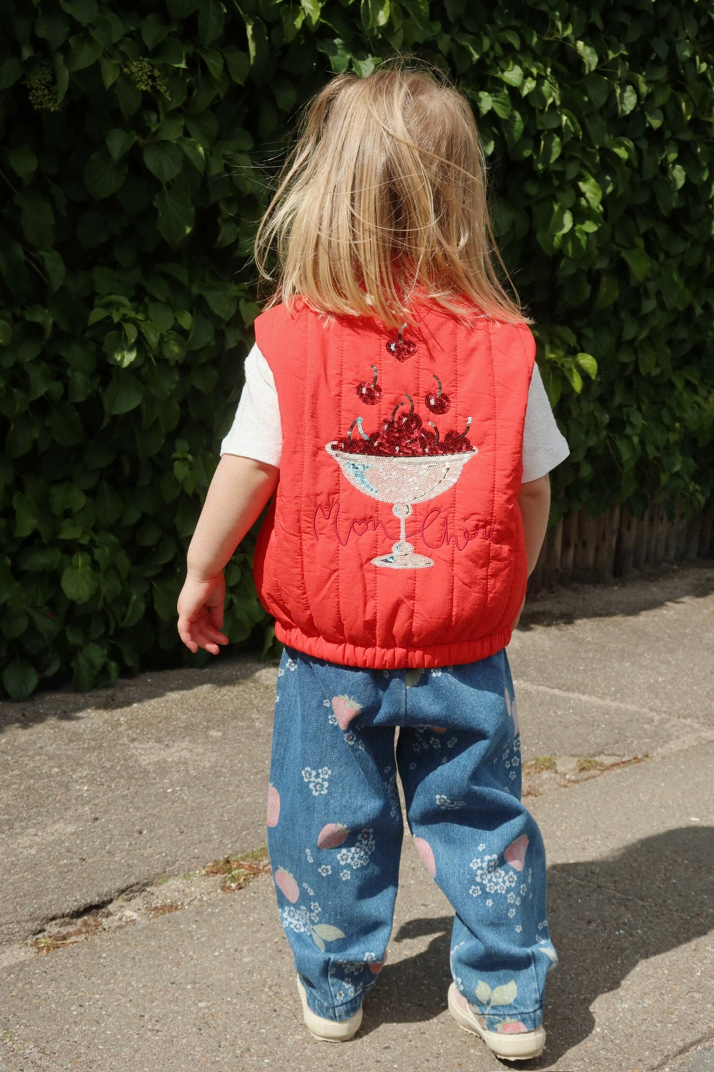 Konges Sløjd Vest Juno Paillet Fiery Red