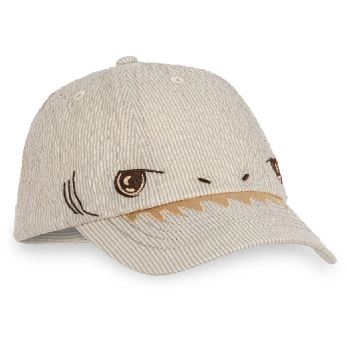 Konges Sløjd Kasket Elliot Shark Quarry Stripe GOTS