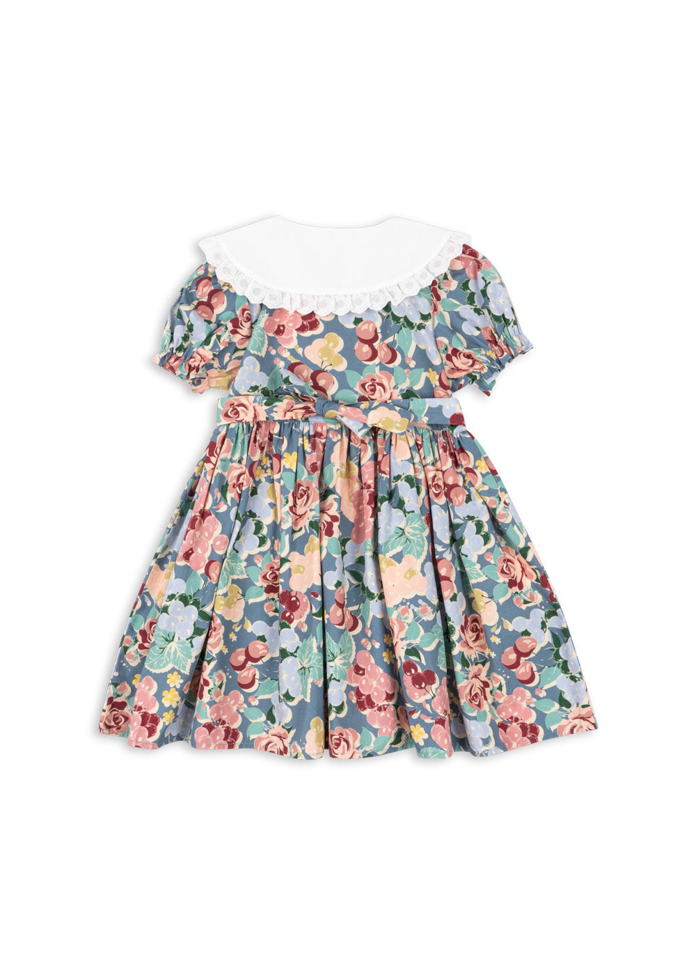 Konges Sløjd Kjole Coeur Collar Bloomiegrape Blues GOTS