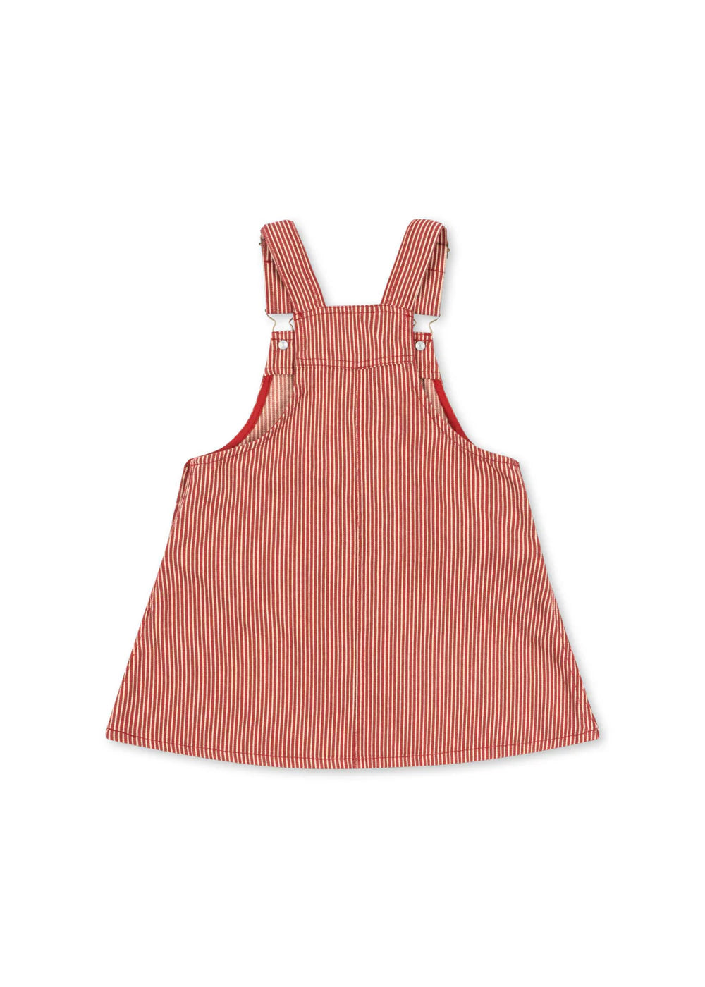 Konges Sløjd Kjole Luc Milk Rouge Stripe