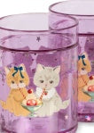 Konges Sløjd Krus Glitter 2 Pack Kitty Gelateria