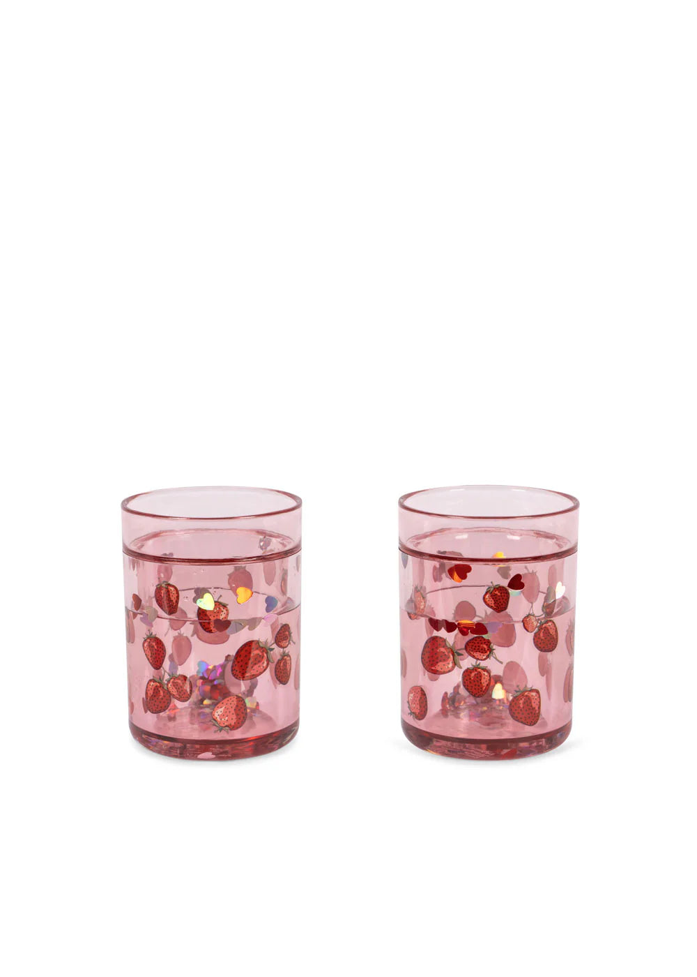 Konges Sløjd Krus Glitter Fragola 2 Pak