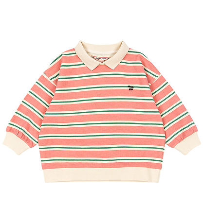 Konges Sløjd Polo Spotty Blush Bound Stripe GOTS