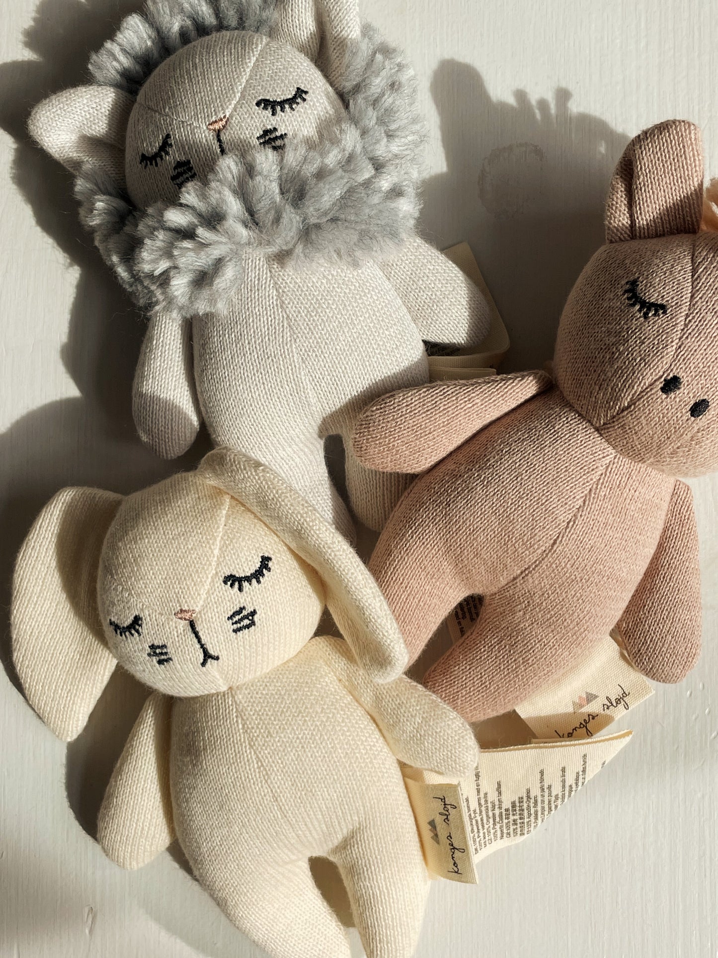 Konges Sløjd Rangle Mini Rabbit Off White