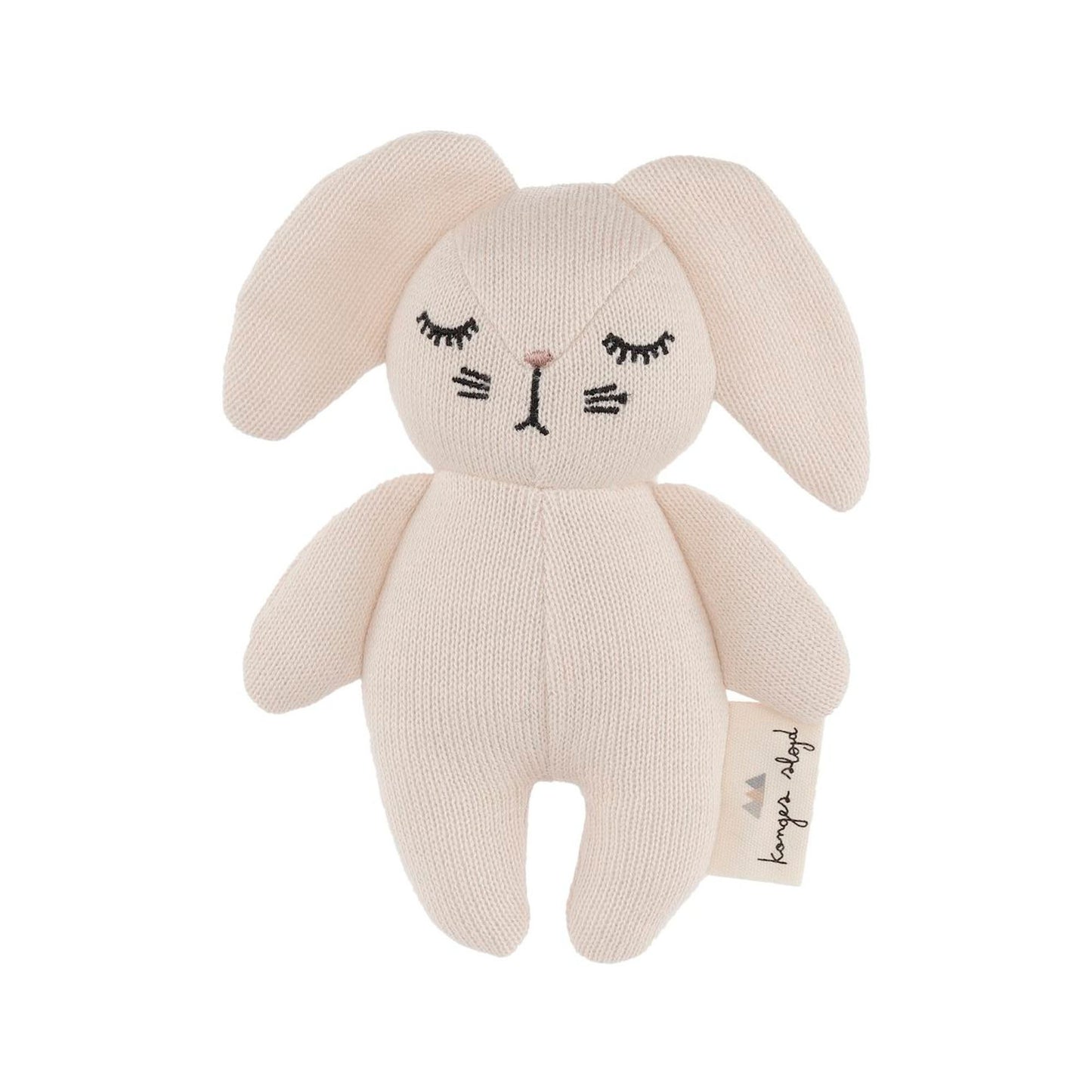 Konges Sløjd Rangle Mini Rabbit Off White