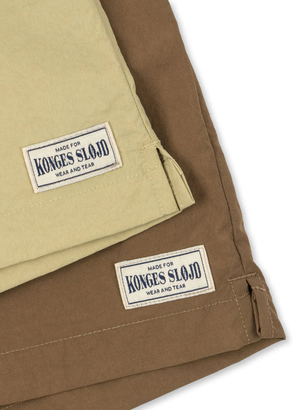 Konges Sløjd Shorts Grøn-Gul Voksen  2 pack