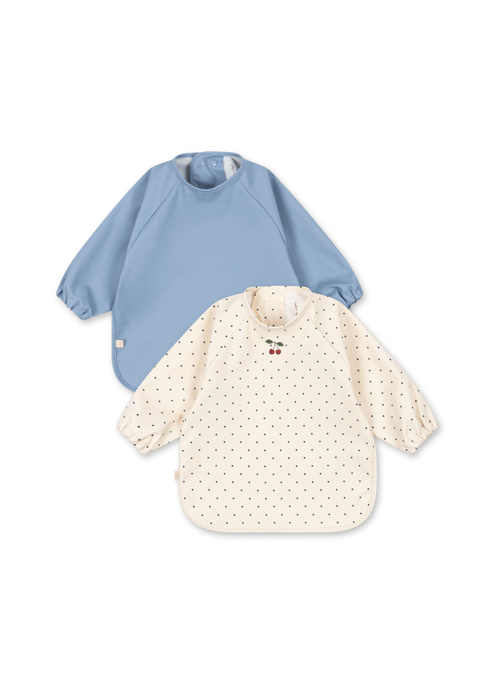Konges Sløjd Spiseforklæde Navy Dot/Rain Washed 2 Pak