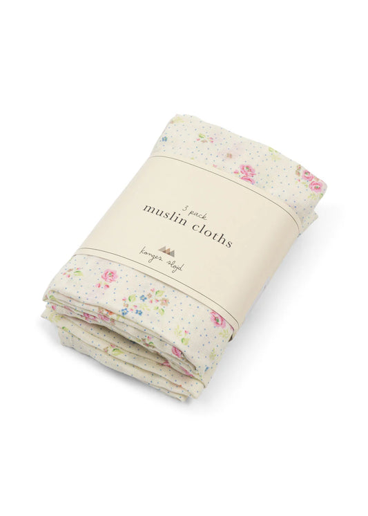 Konges Sløjd Stofbleer Nonoka 3 Pak GOTS