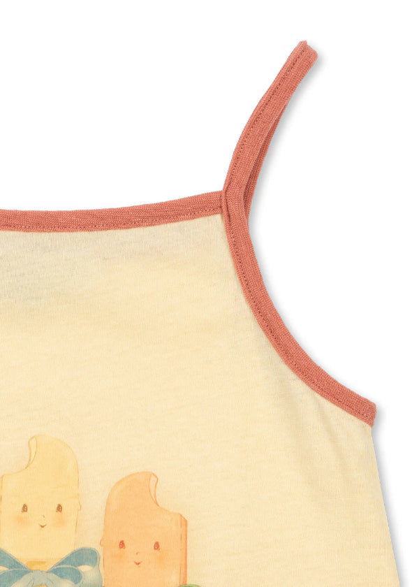 Konges Sløjd Strop Kjole Banana Crepe