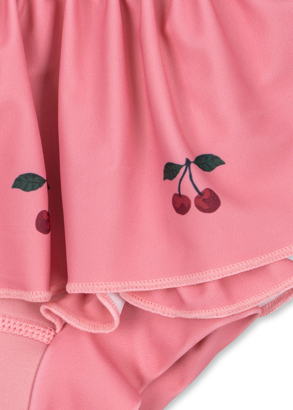 Konges Sløjd Badebukser Bobbi Frill Mahogany Rose