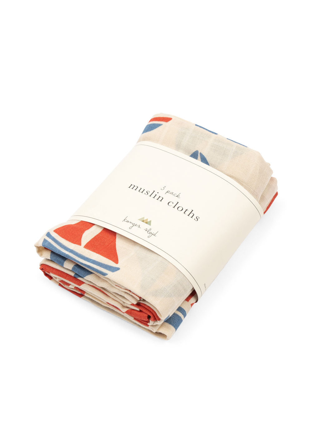 Konges Sløjd Stofble Muslin Ahoy GOTS 3 Pak