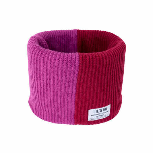 Lil' Boo Hygge Tubetørklæde Berry Dark Magenta