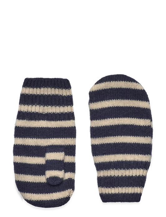 MP Denmark Vanter Bergen Stribede Dark Denim Melange