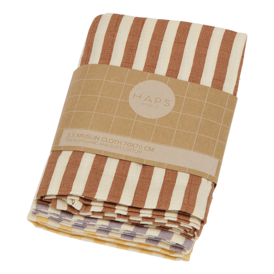 HAPS Nordic Sui Muslin Cloths