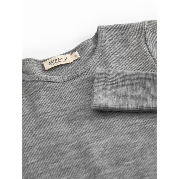 MarMar Bluse LÆ Tamra Uld Grey Melange