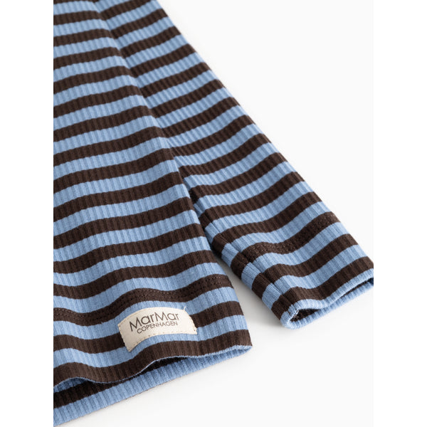 MarMar Bluse Plain  Tee Blue Heaven Stripe