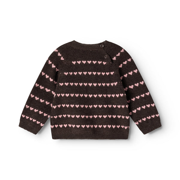 MarMar Bluse Strik Torin B Rose Frosting Heart