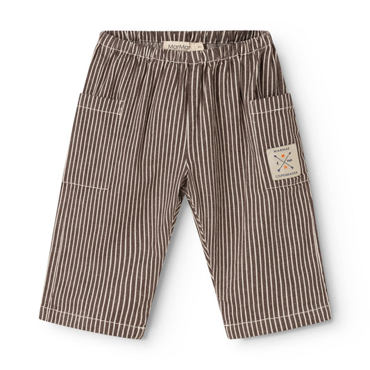 MarMar Bukser Panto Dark Brownie Stripe