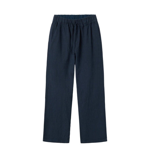 MarMar Bukser Piano Chambray Dark Blue Stripe Voksen