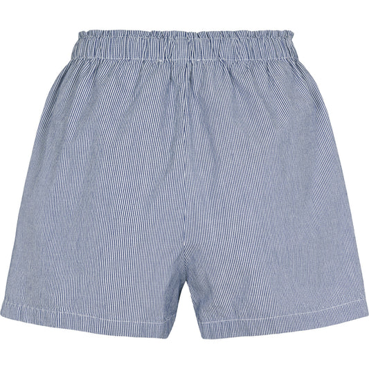 MarMar Pala W Shorts Fine Cotton Navy Stripe VOKSEN