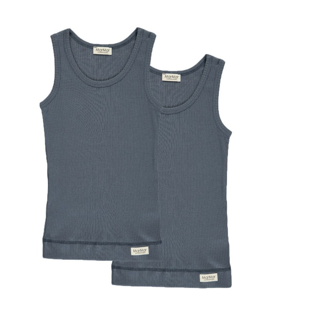 MarMar Sleeveless 2-Pack Modal Underwear Blue
