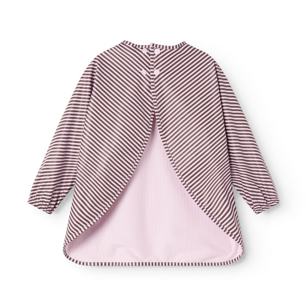 MarMar Spiseforklæde Pink Brown Stripes