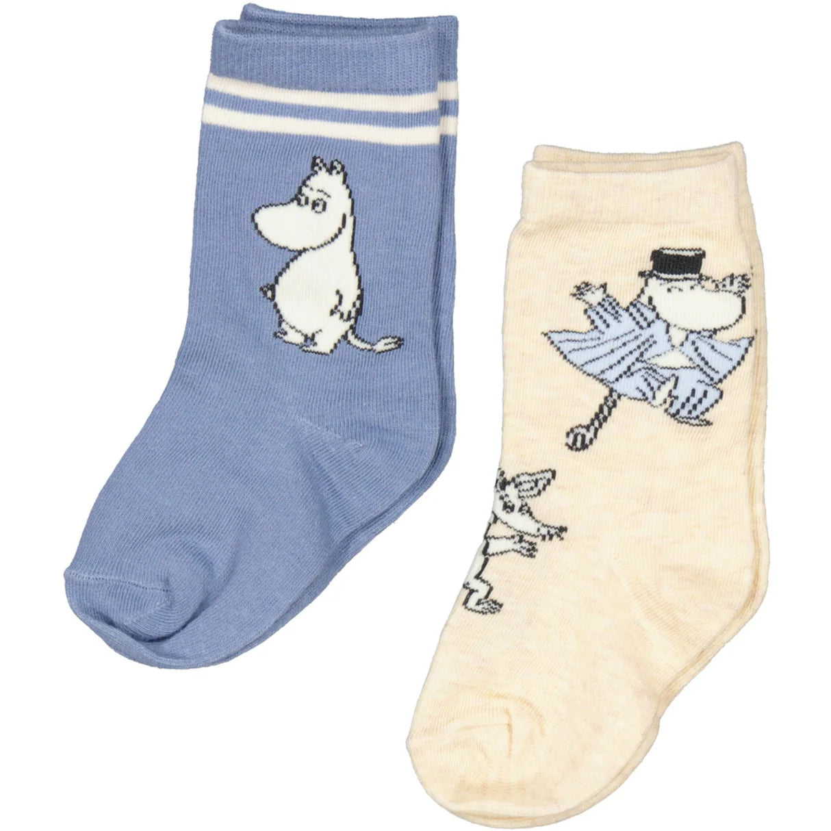 MarMar Strømper Jacquard 2 Pack Dark Night Moomin