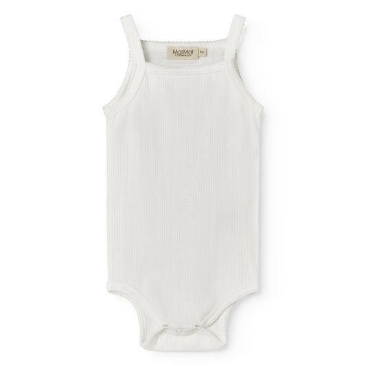 MarMar Stropbody Belli Pointelle Gentle White