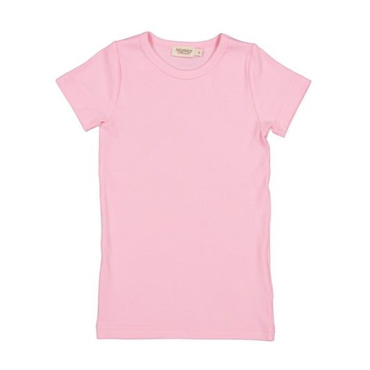 MarMar Tago Top SS Modal Fine Rib Pink Blossom