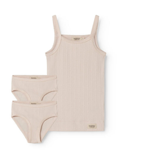 MarMar Underwear Set Modal Pointelle Faded Rose