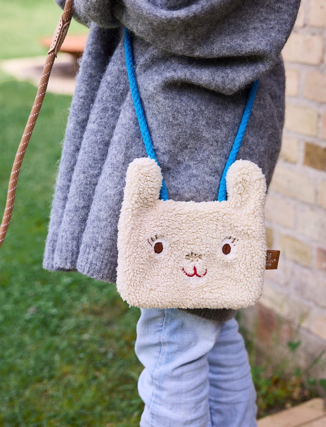 OYOY Taske Darling Rabbit Beige/Blue
