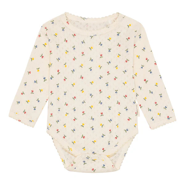 Okker-Gokker Pointelle Body LÆ Fluffy Bell