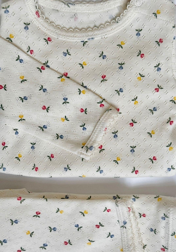 Okker-Gokker Pointelle Body LÆ Fluffy Bell