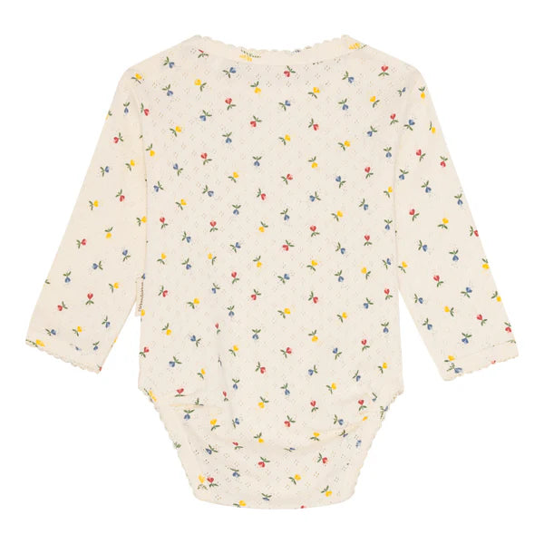 Okker-Gokker Pointelle Body LÆ Fluffy Bell