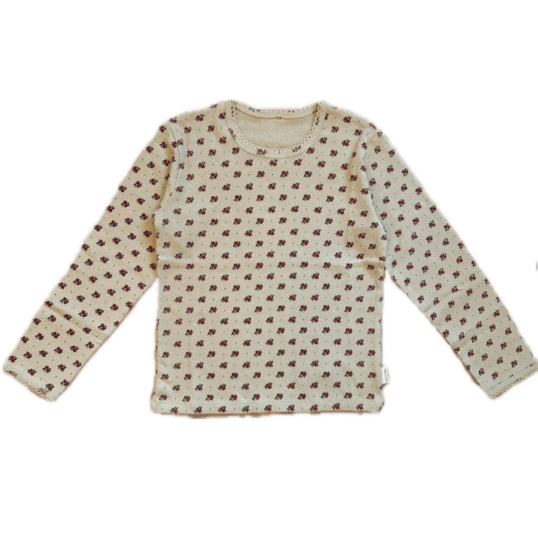 Okker-Gokker Bluse Pointelle Autumn Bloom