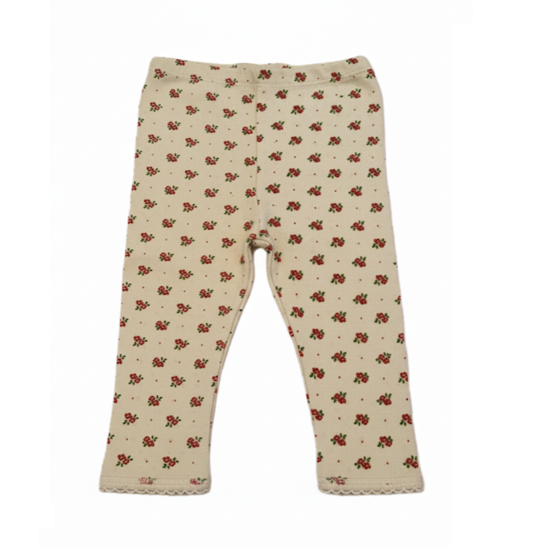 Okker-Gokker Leggings Pointelle Autumn Bloom