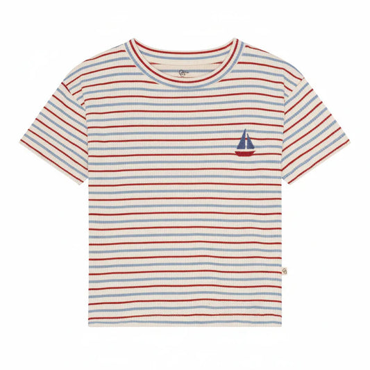 Okker-Gokker Seaside T-Shirt Mini Stripe